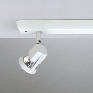Regleta de techo Arco 2 luces blanco 2