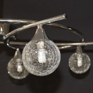 TELESCÓPICA 6 LUCES LOTTO CROMO