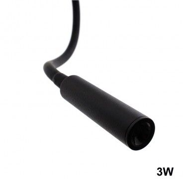 Aplique LED BACH MADEIRA 5W+3W COM USB CR 43-164-08-116