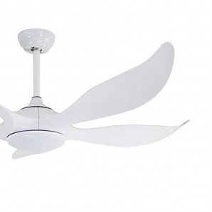 VENTILADOR LED CCT 5 PALAS NORO BLANCO 2
