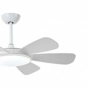 VENTILADOR LED CCT 6 PALAS MODE BLANCO 2