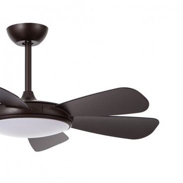VENTILADOR LED CCT 6 PALAS MODE NEGRO