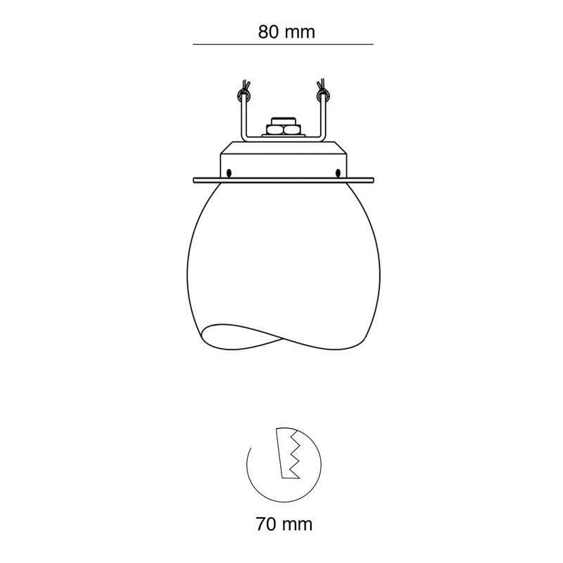 EMPOTRABLE LED FANY 5W 3000K