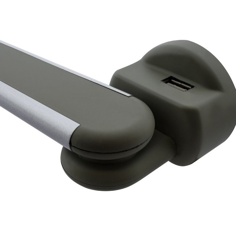 Candeeiro de parede LED de 6W. Mel cinza CR 43-593-06-181