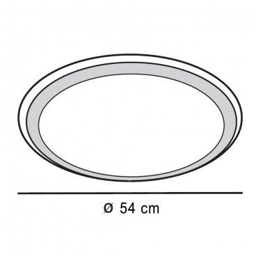 Plafón LED Aiko 100W CCT dimmable
