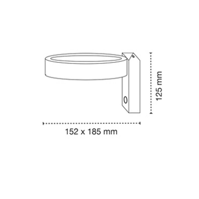 APLIQUE LED REGULABLE BLANCO BASKET