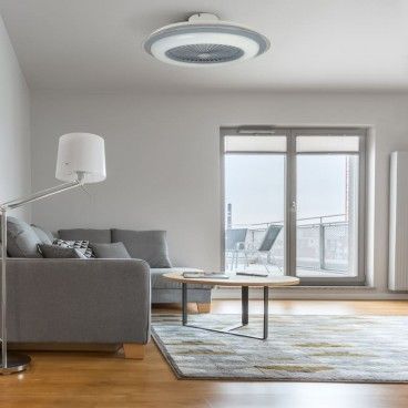 Ventilador AC LED 48W CCT Liria