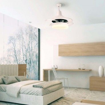 Ventilador DC Bell LED 55W CCT dimmable