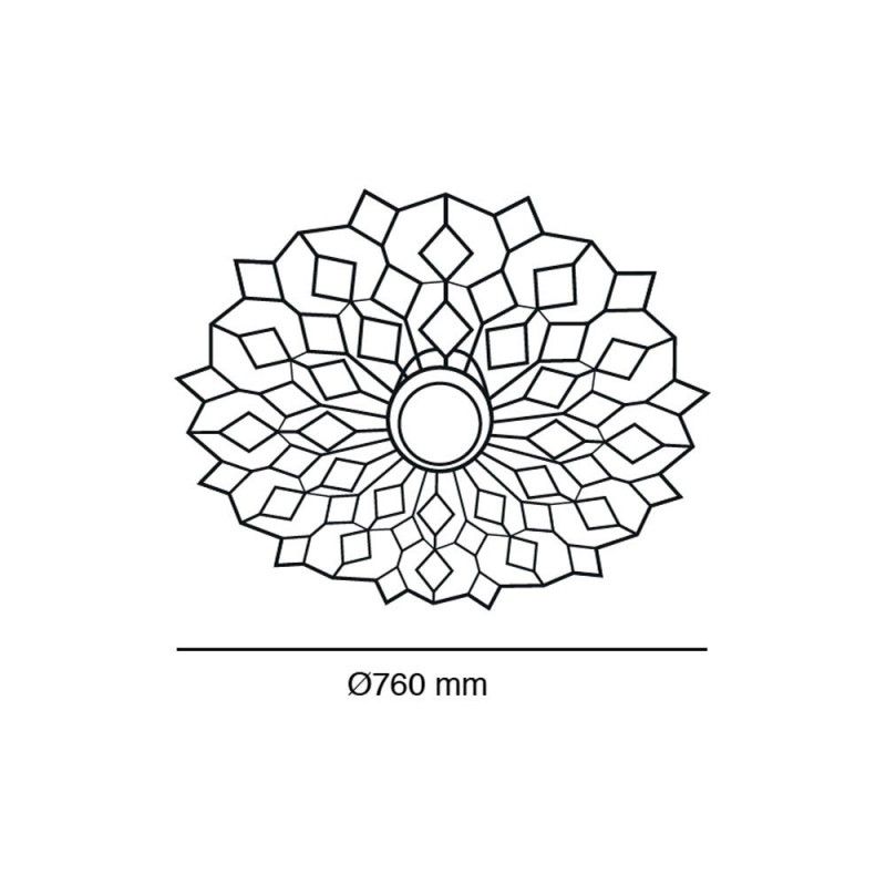 Plafón LED Ibone 56W 4480lm 3000K