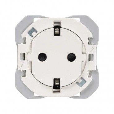 SIMON 270 | Base de enchufe Clean schuko blanco 20000434-090
