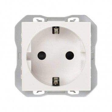 SIMON 270 | Prise de courant Schuko blanc connexion rapide 20000472-090