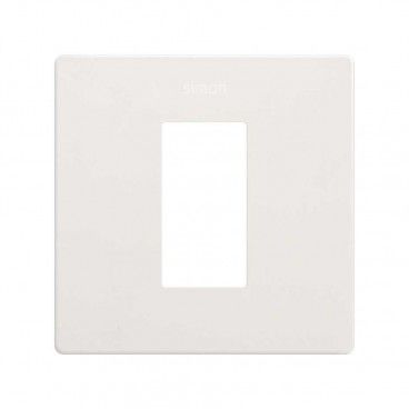 SIMON 270 | Cadre esthétique minimal 1 élément blanc 27101610-090