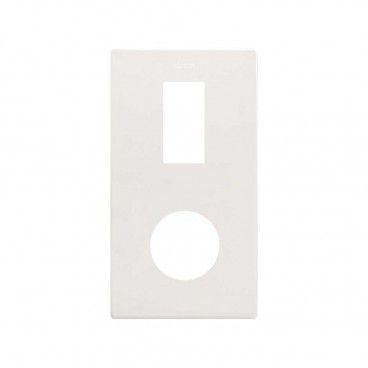SIMON 270 | Cornice estetica minimale 2 elementi plug + modulo stretto bianco 27192620-090