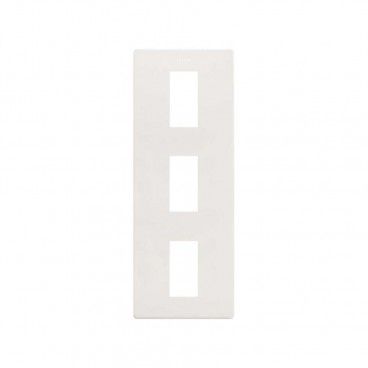 SIMON 270 | Vertical minimal aesthetic frame with 3 white elements 27111630-090