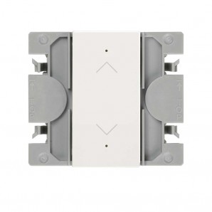 SIMON 270 | IO blind switch with narrow button white 21001333-090
