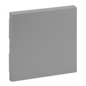 Tecla Niloé Step para interruptor y conmutador, aluminio LEGRAND 864301