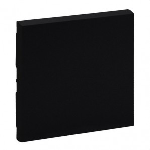 Tecla Niloé Step para interruptor y conmutador, negro mate LEGRAND 864501