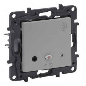 Módulo Bluetooth Niloé Step 250V, aluminio LEGRAND 864348