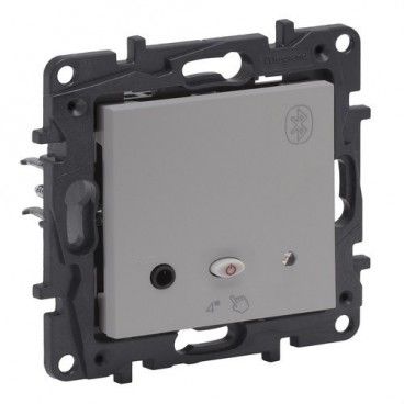 Módulo Bluetooth Niloé Step 250V, aluminio LEGRAND 864348