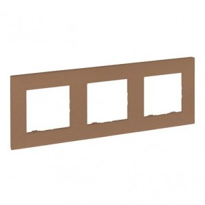 Placa Niloé Step, 3 elementos, cobre LEGRAND 864773