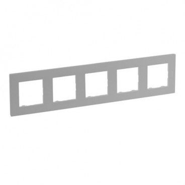 Placa Niloé Step, 5 elementos, aluminio LEGRAND 864375