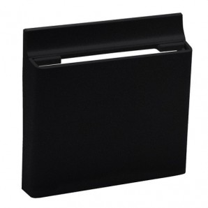 Frontal Niloé Step para interruptor de tarjeta, negro mate LEGRAND 864515