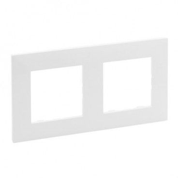 Placa Niloé Step, 2 elementos, blanco mate LEGRAND 864172
