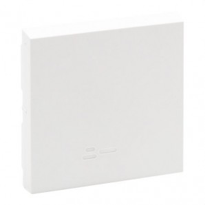 Tecla Niloé Step con visor para interruptor y conmutador, blanco mate LEGRAND 864106