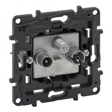 Base de televisión TV-R-SAT Niloé Step, intermedia LEGRAND 864058