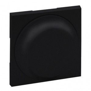 Tecla Niloé Step para regulación de iluminación rotativo, negro mate LEGRAND 864517