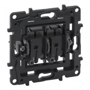 Conmutador doble Niloé Step 10AX 250V LEGRAND 864008