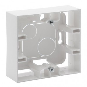 Caja de superficie Niloé Step, 1 elemento, blanco mate LEGRAND 864181