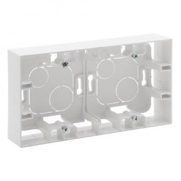 Caja de superficie Niloé Step, 2 elementos, blanco mate LEGRAND 864182