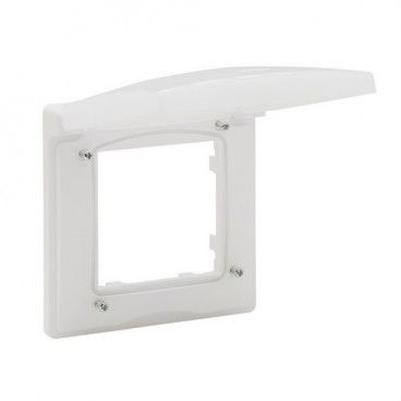 Passo Niloé | Quadro 1 elemento IP44 branco fosco LEGRAND 864071