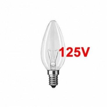 Bombilla 125V vela