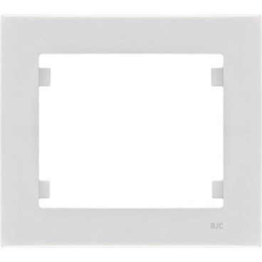 IRIS PLUS | Marco 1 elemento horizontal vertical blanco BJC 18011