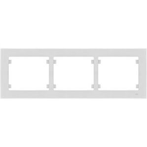 ÍRIS MAIS | Moldura 3 elementos horizontais branco BJC 18013