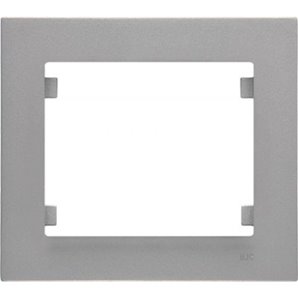 IRIS PLUS | Marco 1 elemento horizontal vertical aluminio mercurio BJC 18011-MA