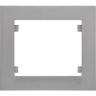 IRIS PLUS | Marco 1 elemento horizontal vertical aluminio mercurio BJC 18011-MA