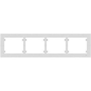 IRIS PLUS | Cadre 4 éléments horizontaux blanc BJC 18014