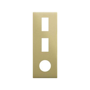 SIMON 270 | Minimum aesthetic frame 3 plug elements + 2 narrow copper modules 27 192 630-097