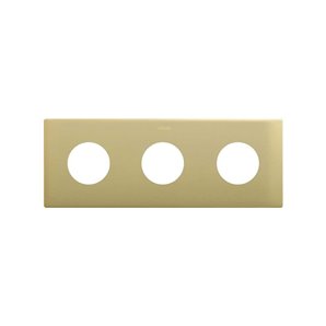 SIMON 270 | Minimal aesthetic frame for sockets with 3 copper elements 27110630-097