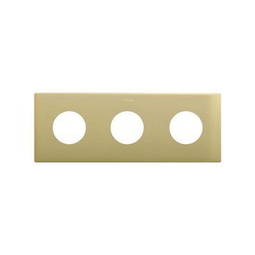 SIMON 270 | Minimal aesthetic frame for sockets with 3 copper elements 27110630-097