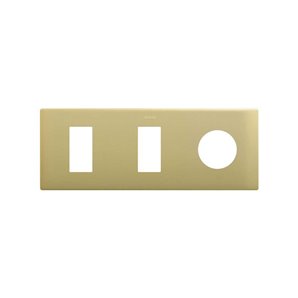 SIMON 270 | Minimum aesthetic frame 3 plug elements + 2 narrow copper modules 27191630-097
