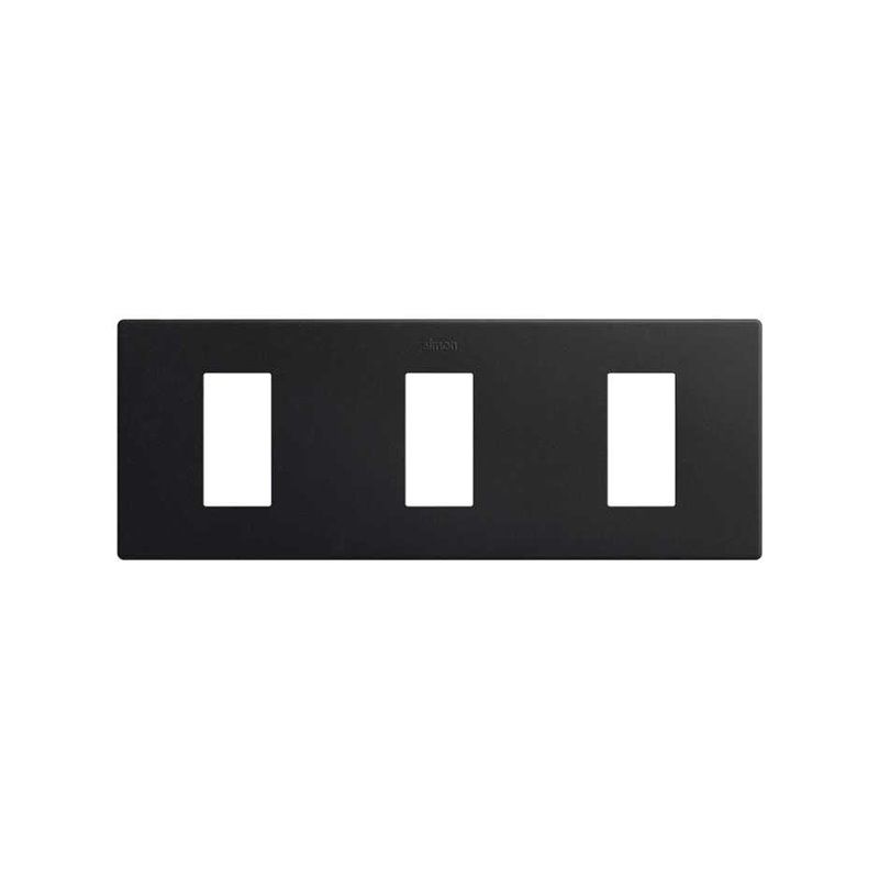 SIMON 270 | Cornice estetica minimale 3 elementi nero opaco 27101630-098