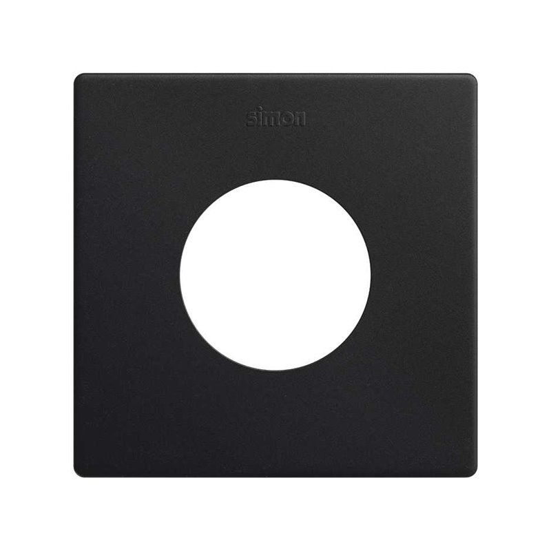 SIMON 270 | Cadre esthétique minimal pour prise avec 1 élément noir mat 27110610-098