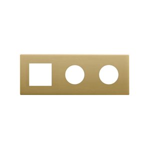 SIMON 270 | Cornice estetica minima 3 elementi 2 tasselli + modulo oro 27193630-095