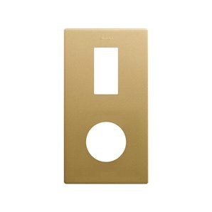 SIMON 270 | Cornice estetica minimale 2 elementi plug + modulo stretto oro 27192620-095