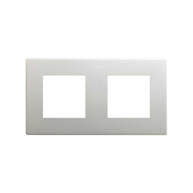 SIMON 270 | Cadre esthétique Icon avec 2 éléments en aluminium 27000620-093