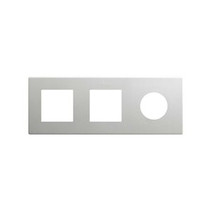SIMON 270 | Mindestrahmen mit 3 Elementen 1 Sockel + 2 Aluminiummodule 27190630-093